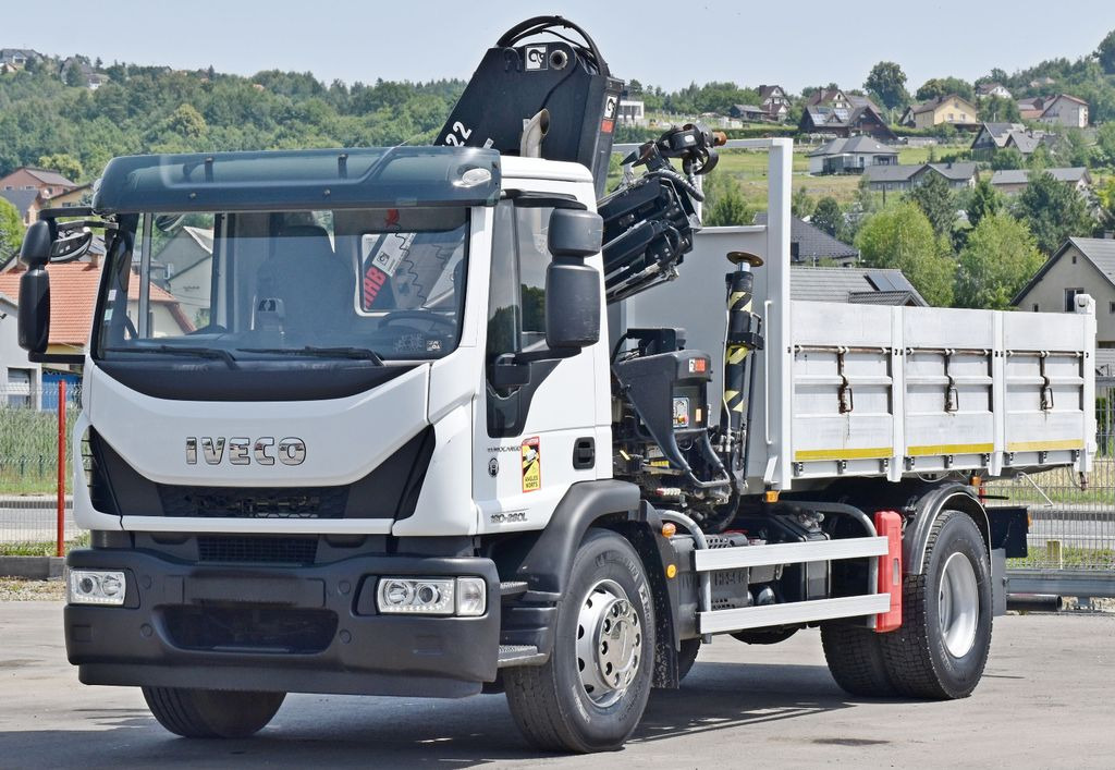 Iveco Eurocargo 190-280L *HIAB 122 B-2 HIDUO + FUNK - Crane truck, Tipper: picture 3 Iveco Eurocargo 190-280L *HIAB 122 B-2 HIDUO + FUNK - Crane truck, Tipper: picture 3