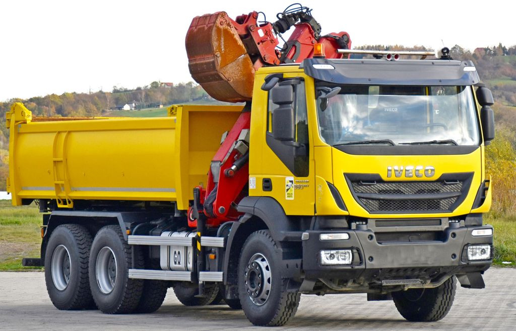 Iveco TRAKKER 360 * Kipper 4,90m* KRAN/FUNK*6x4 - Crane truck, Tipper: picture 4 Iveco TRAKKER 360 * Kipper 4,90m* KRAN/FUNK*6x4 - Crane truck, Tipper: picture 4