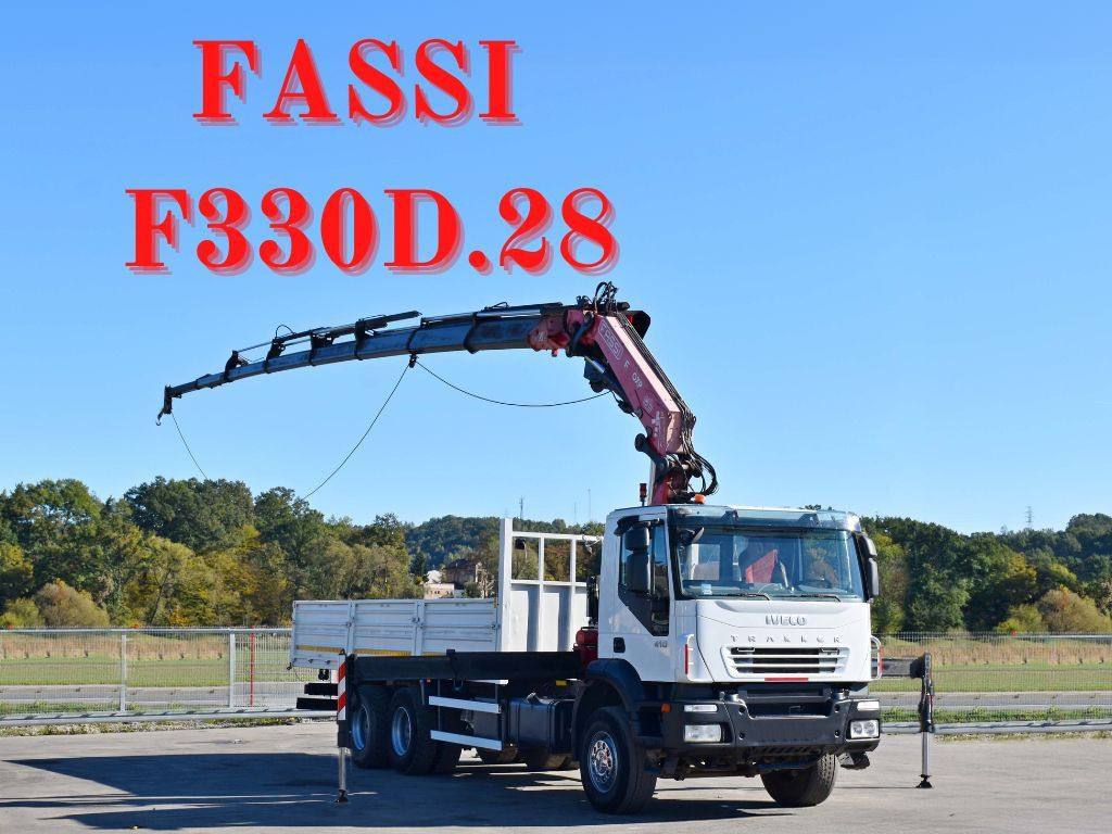 Iveco TRAKKER 410* FASSI F330D.28 + FUNK/ 6x4 - Crane truck: picture 1 Iveco TRAKKER 410* FASSI F330D.28 + FUNK/ 6x4 - Crane truck: picture 1