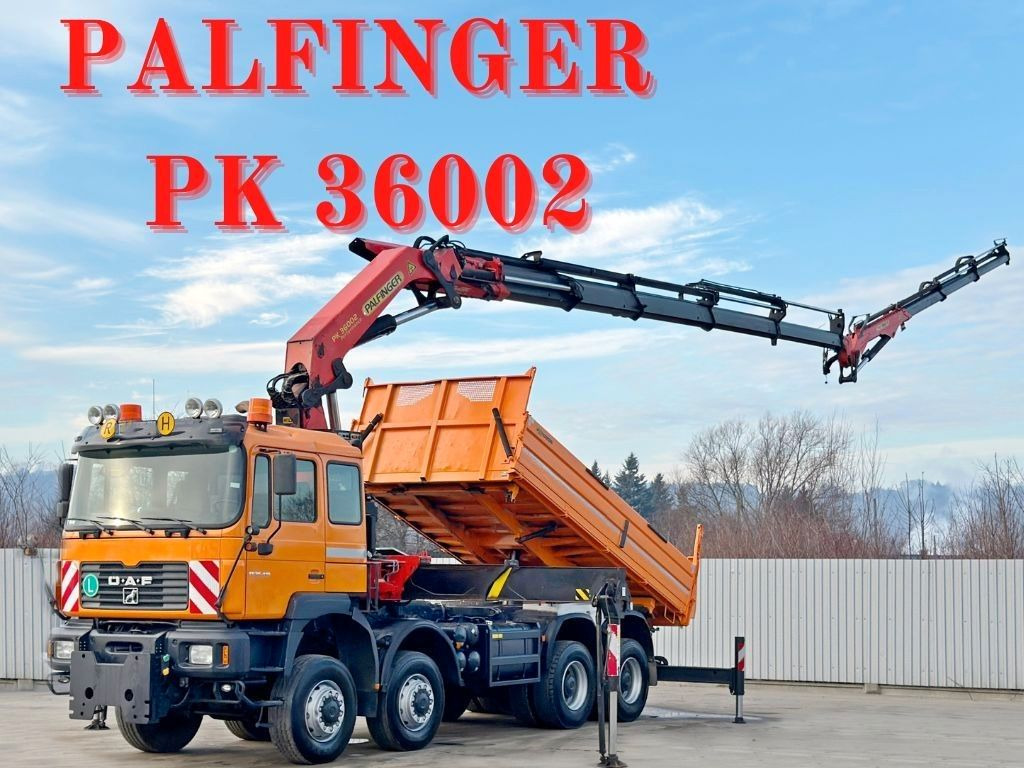 MAN 35.414 * PALFINGER PK 36002 +FUNK / 8x8 - Crane truck: picture 1 MAN 35.414 * PALFINGER PK 36002 +FUNK / 8x8 - Crane truck: picture 1