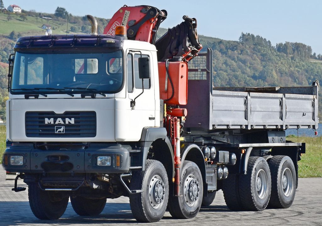 MAN 41.460 * KRAN * 8x8 ! TOPZUSTAND - Crane truck, Tipper: picture 3 MAN 41.460 * KRAN * 8x8 ! TOPZUSTAND - Crane truck, Tipper: picture 3