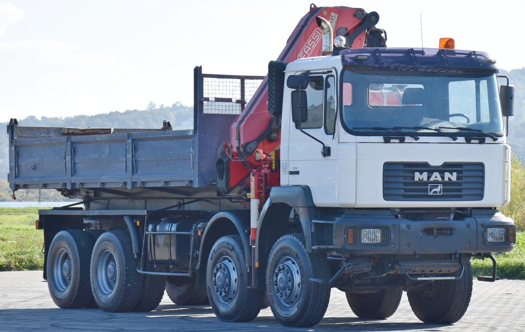 MAN 41.460 * KRAN * 8x8 ! TOPZUSTAND - Crane truck, Tipper: picture 4 MAN 41.460 * KRAN * 8x8 ! TOPZUSTAND - Crane truck, Tipper: picture 4