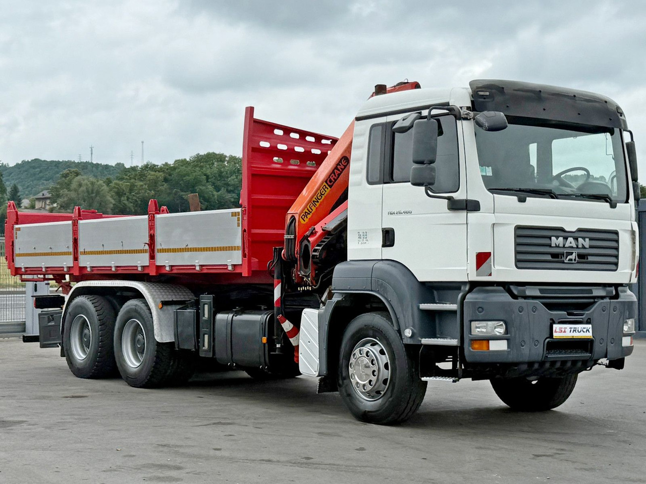 MAN TGA 26.400 * KIPPER 6,00m + PK 15500 * 6x4 * TOP - Tipper, Crane truck: picture 3 MAN TGA 26.400 * KIPPER 6,00m + PK 15500 * 6x4 * TOP - Tipper, Crane truck: picture 3