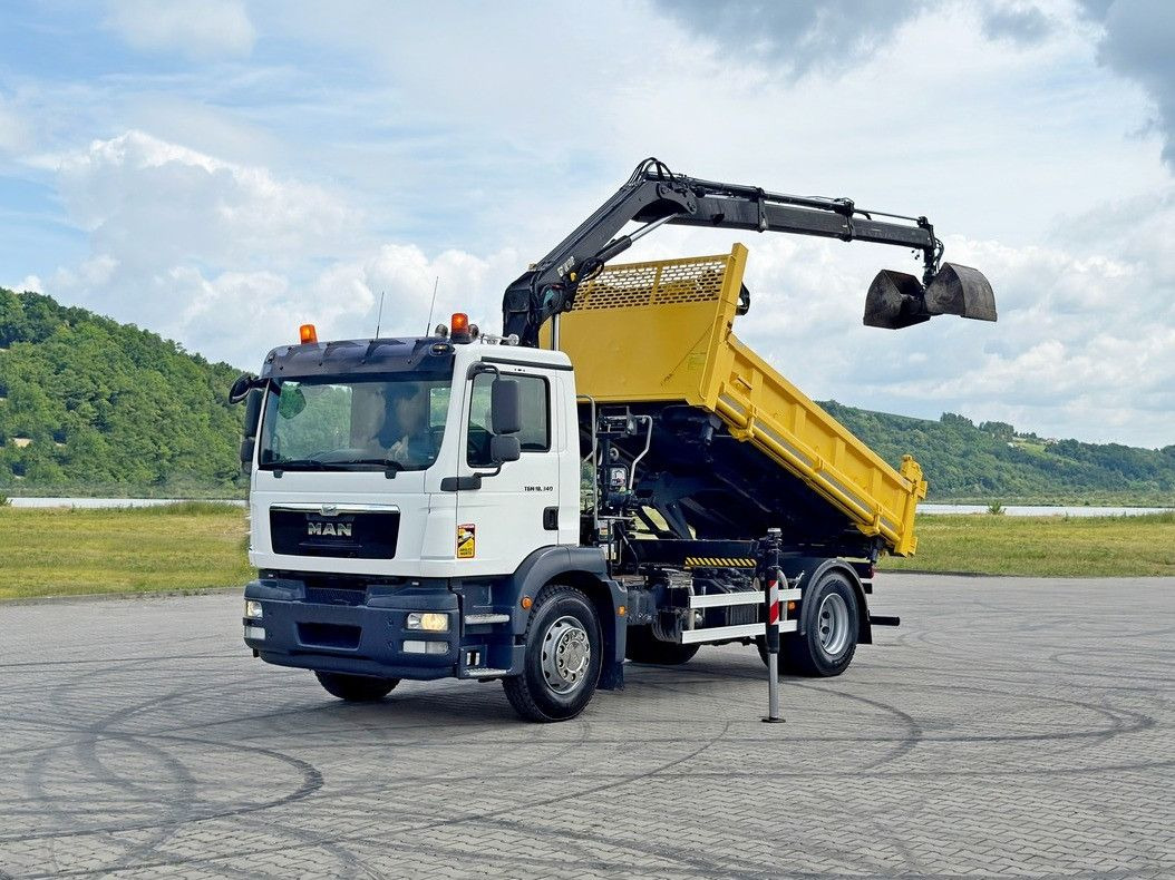 MAN TGM 18.340* KIPPER 4,05m*HIAB 111 B-2 HIDUO/FUNK - Crane truck: picture 2 MAN TGM 18.340* KIPPER 4,05m*HIAB 111 B-2 HIDUO/FUNK - Crane truck: picture 2
