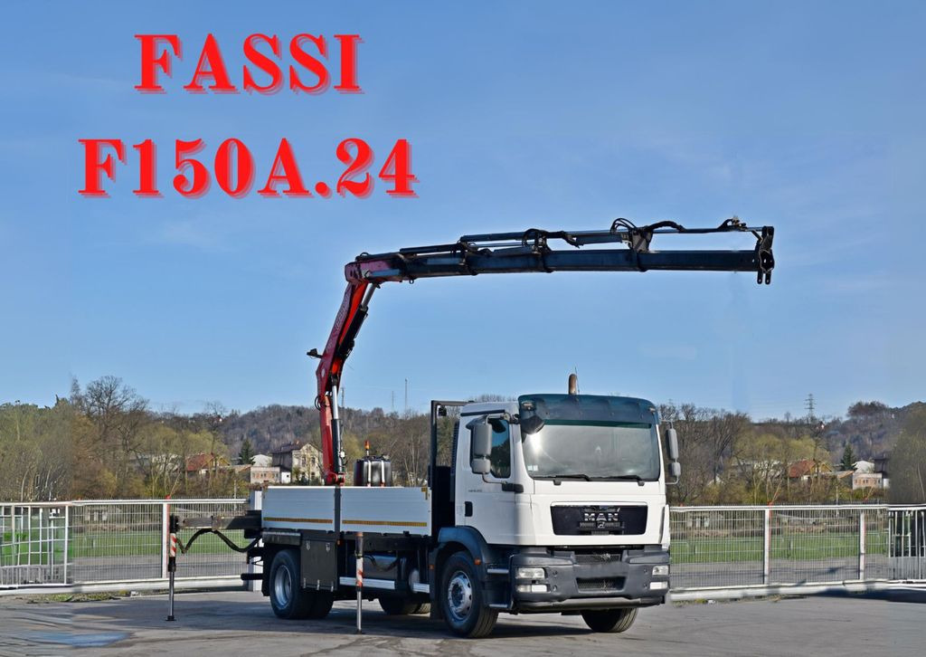 MAN TGM 18.340* PRITSCHE 5,50m* KRAN /FUNK - Crane truck: picture 1 MAN TGM 18.340* PRITSCHE 5,50m* KRAN /FUNK - Crane truck: picture 1