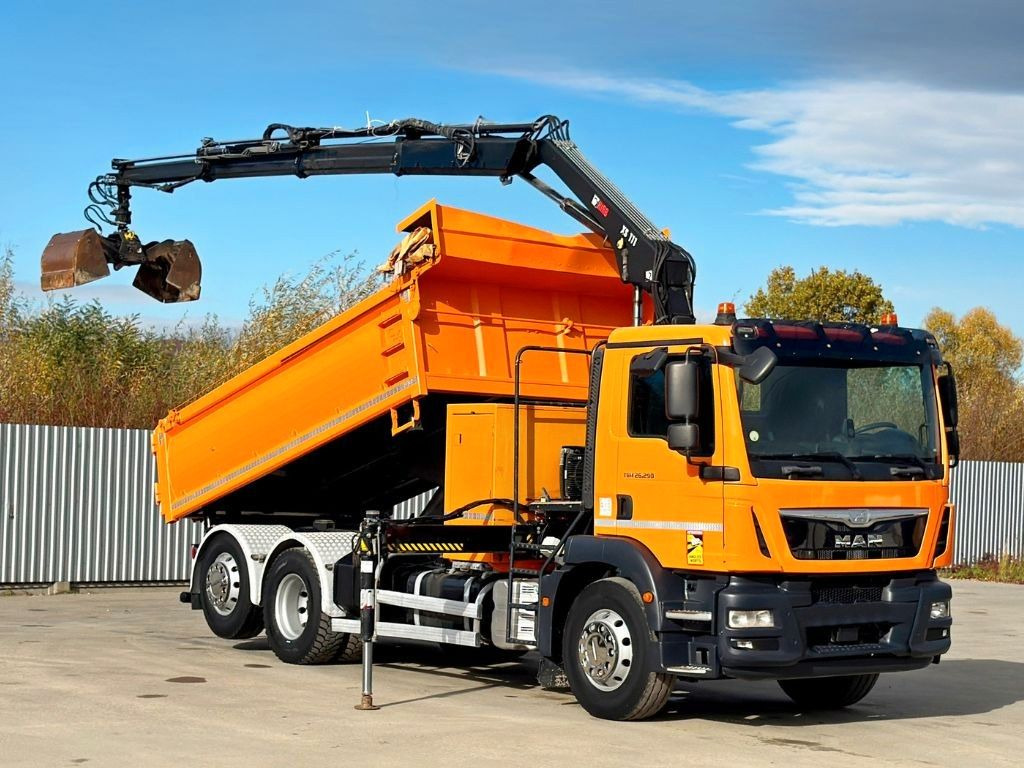 MAN TGM 26.290* KIPPER 4,60m*HIAB 111 B-3 HIDUO/FUNK - Crane truck: picture 2 MAN TGM 26.290* KIPPER 4,60m*HIAB 111 B-3 HIDUO/FUNK - Crane truck: picture 2