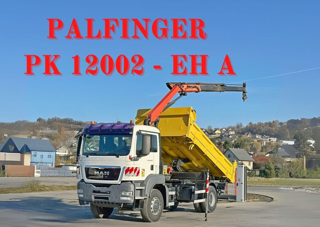 MAN TGS 18.320 * PK 12002 - EH A + FUNK * TOPZUSTAND - Crane truck, Tipper: picture 1 MAN TGS 18.320 * PK 12002 - EH A + FUNK * TOPZUSTAND - Crane truck, Tipper: picture 1