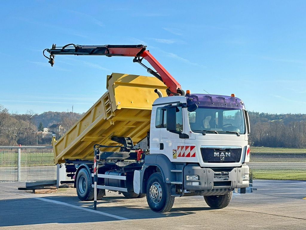 MAN TGS 18.320 * PK 12002 - EH A + FUNK * TOPZUSTAND - Crane truck, Tipper: picture 2 MAN TGS 18.320 * PK 12002 - EH A + FUNK * TOPZUSTAND - Crane truck, Tipper: picture 2