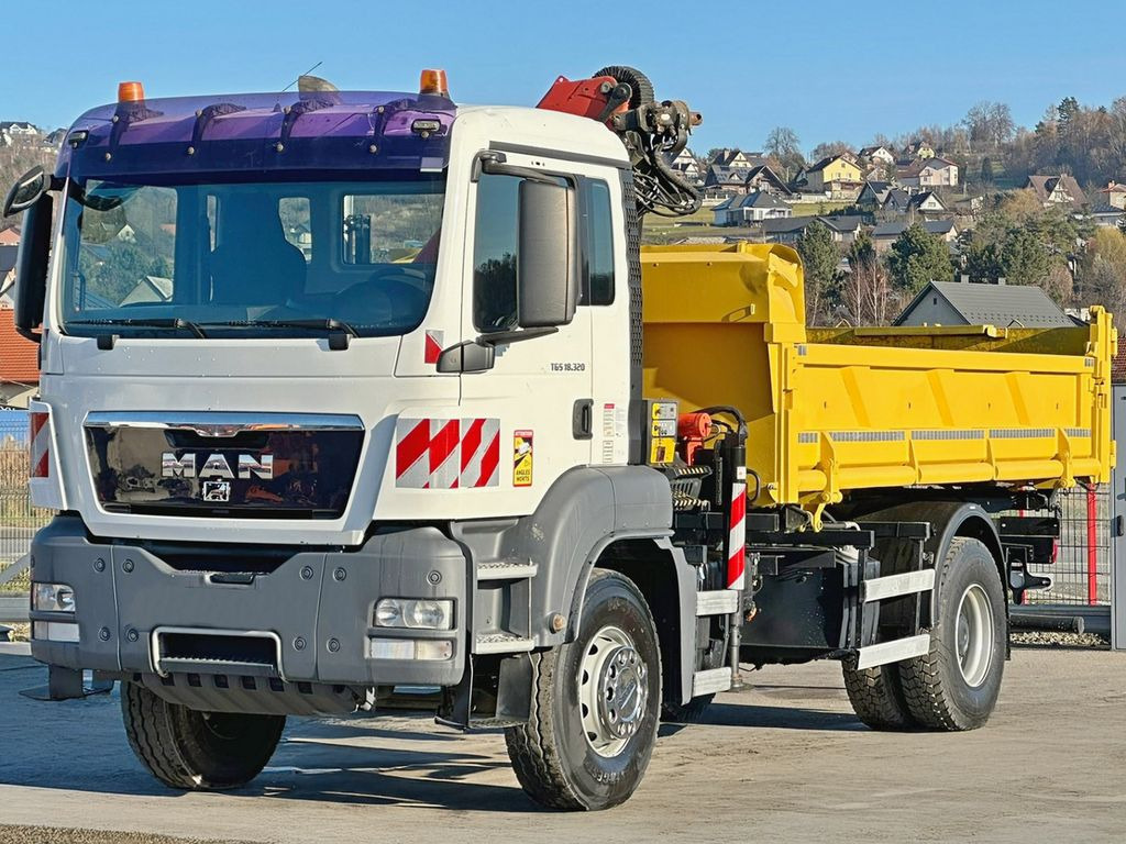 MAN TGS 18.320 * PK 12002 - EH A + FUNK * TOPZUSTAND - Tipper, Crane truck: picture 5 MAN TGS 18.320 * PK 12002 - EH A + FUNK * TOPZUSTAND - Tipper, Crane truck: picture 5