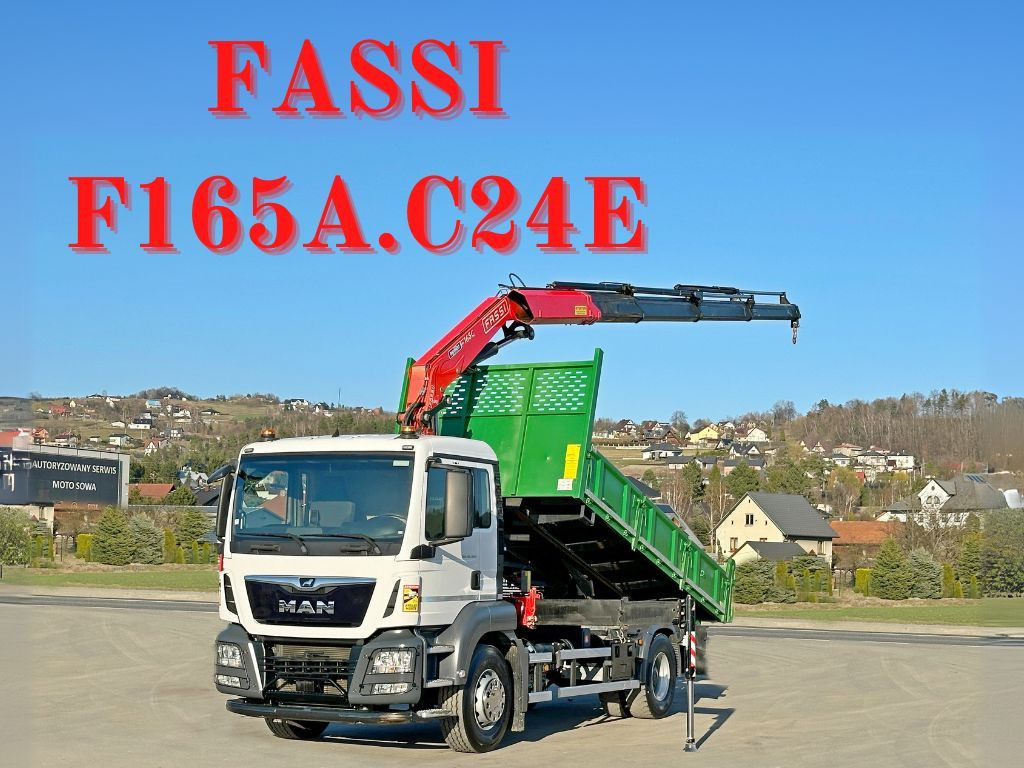 MAN TGS 18.360 *FASSI F165A.C.24E + FUNK*TOPZUSTAND - Crane truck: picture 1 MAN TGS 18.360 *FASSI F165A.C.24E + FUNK*TOPZUSTAND - Crane truck: picture 1
