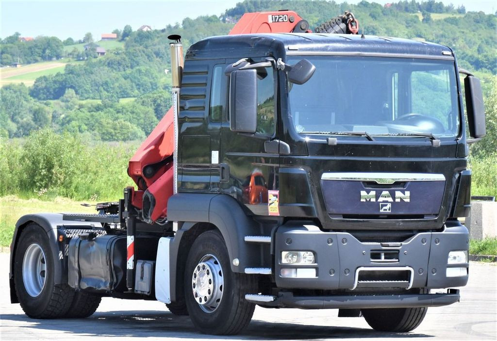 MAN TGS 18.400 Sattelzugmaschine + KRAN /FUNK - Crane truck, Tractor unit: picture 3 MAN TGS 18.400 Sattelzugmaschine + KRAN /FUNK - Crane truck, Tractor unit: picture 3