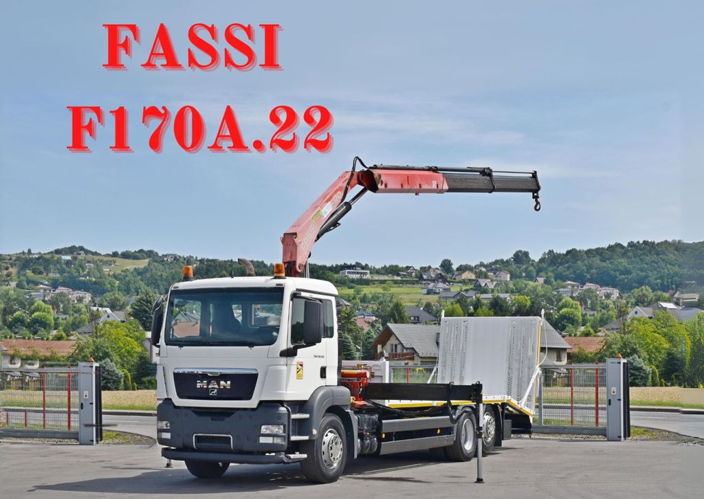 MAN TGS 26.320 * FASSI F170A.22 + FUNK* TOPZUSTAND MAN TGS 26.320 * FASSI F170A.22 + FUNK* TOPZUSTAND - Crane truck, Autotransporter truck: picture 1 MAN TGS 26.320 * FASSI F170A.22 + FUNK* TOPZUSTAND MAN TGS 26.320 * FASSI F170A.22 + FUNK* TOPZUSTAND - Crane truck, Autotransporter truck: picture 1