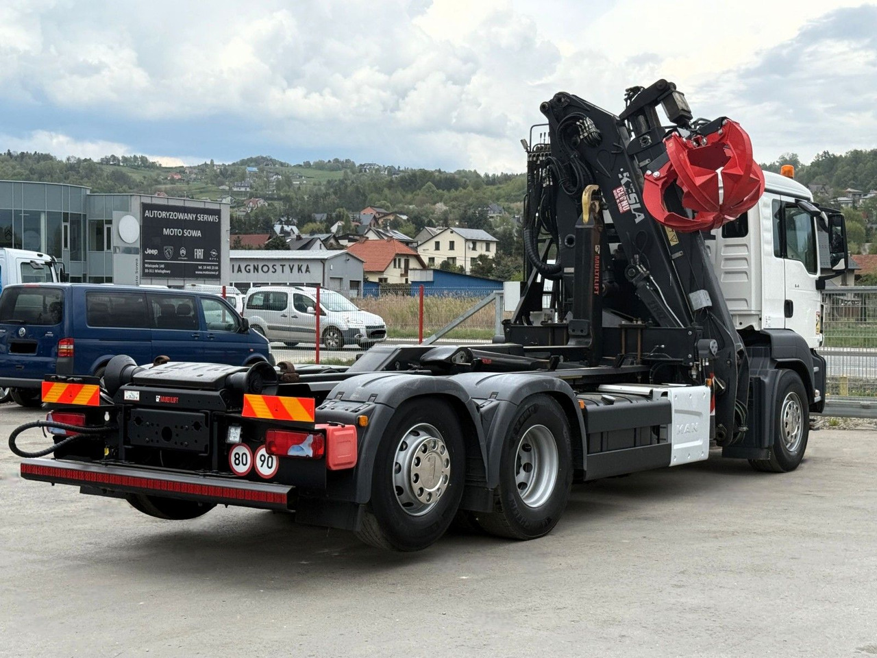 MAN TGS 26.400 Abrollkipper* KESLA 2114Z* TOP - Hook lift truck, Crane truck: picture 5 MAN TGS 26.400 Abrollkipper* KESLA 2114Z* TOP - Hook lift truck, Crane truck: picture 5