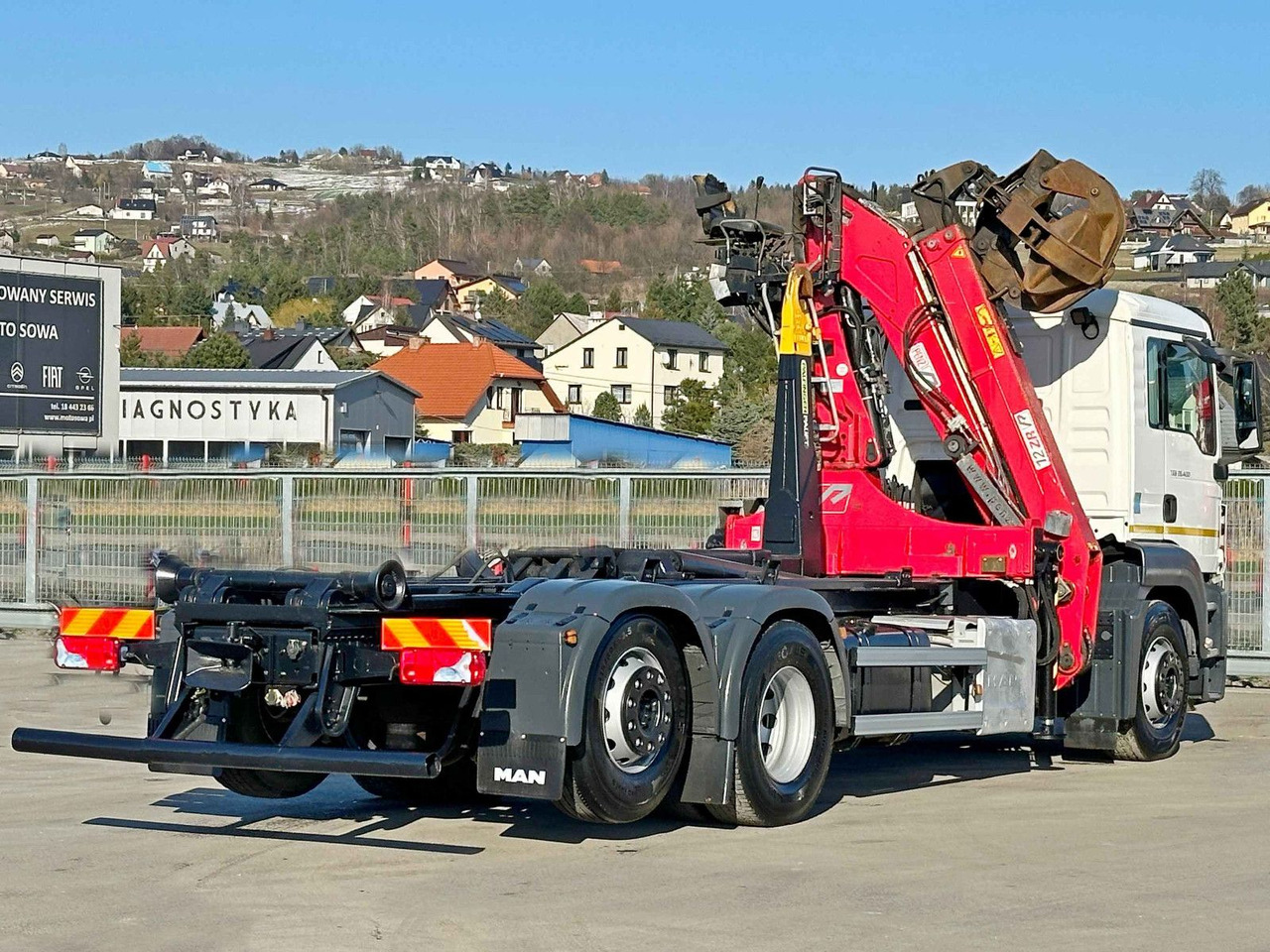 MAN TGS 26.400 Abrollkipper* PENZ 12Z7.90R* TOP - Hook lift truck, Crane truck: picture 3 MAN TGS 26.400 Abrollkipper* PENZ 12Z7.90R* TOP - Hook lift truck, Crane truck: picture 3