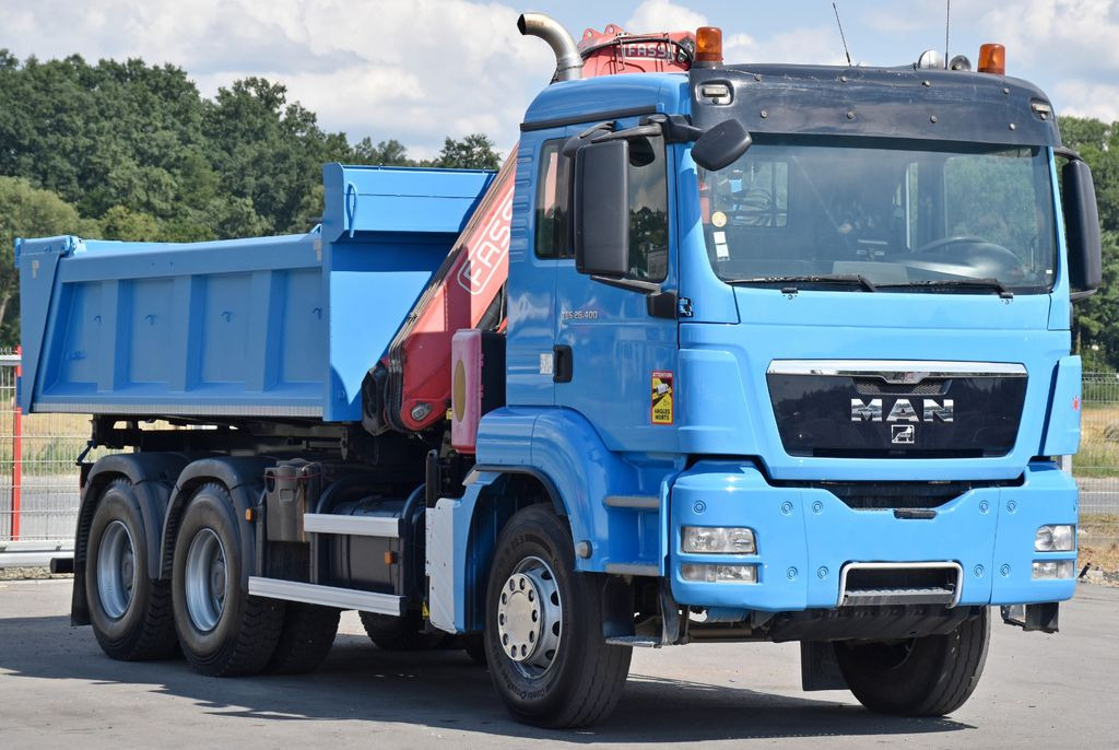 MAN TGS 26.400 Kipper 4,60m*PK F130A.22 + FUNK/6x4 MAN TGS 26.400 Kipper 4,60m*PK F130A.22 + FUNK/6x4 - Tipper, Crane truck: picture 4 MAN TGS 26.400 Kipper 4,60m*PK F130A.22 + FUNK/6x4 MAN TGS 26.400 Kipper 4,60m*PK F130A.22 + FUNK/6x4 - Tipper, Crane truck: picture 4