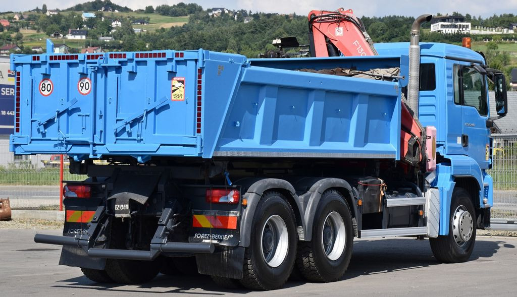 Crane truck, Tipper MAN TGS 26.400 Kipper 4,60m*PK F130A.22 + FUNK/6x4: picture 7