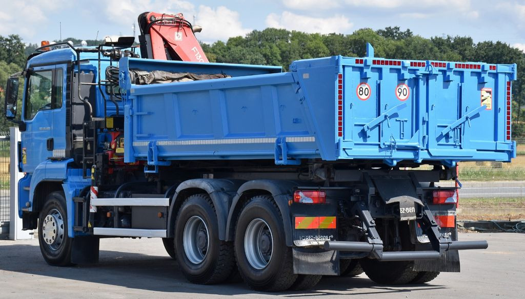 Crane truck, Tipper MAN TGS 26.400 Kipper 4,60m*PK F130A.22 + FUNK/6x4: picture 8