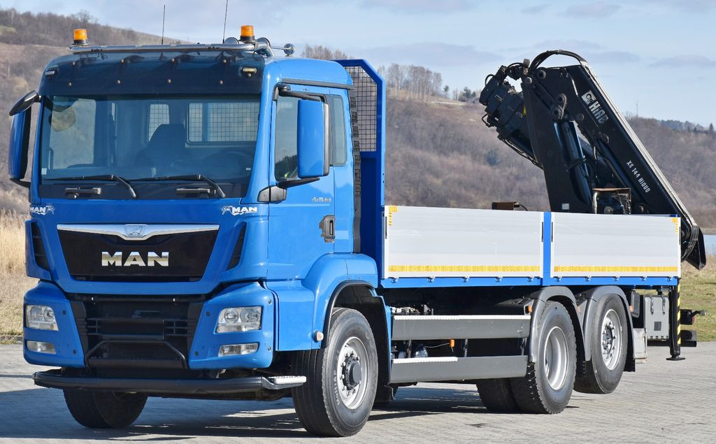 MAN TGS 26.480 * KRAN / FUNK * TOPZUSTAND - Crane truck, Dropside/ Flatbed truck: picture 4 MAN TGS 26.480 * KRAN / FUNK * TOPZUSTAND - Crane truck, Dropside/ Flatbed truck: picture 4