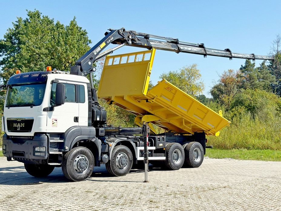 MAN TGS 32.510 * HIAB 288 EP - 5HIDUO/ FUNK * 8x8 - Crane truck: picture 3 MAN TGS 32.510 * HIAB 288 EP - 5HIDUO/ FUNK * 8x8 - Crane truck: picture 3