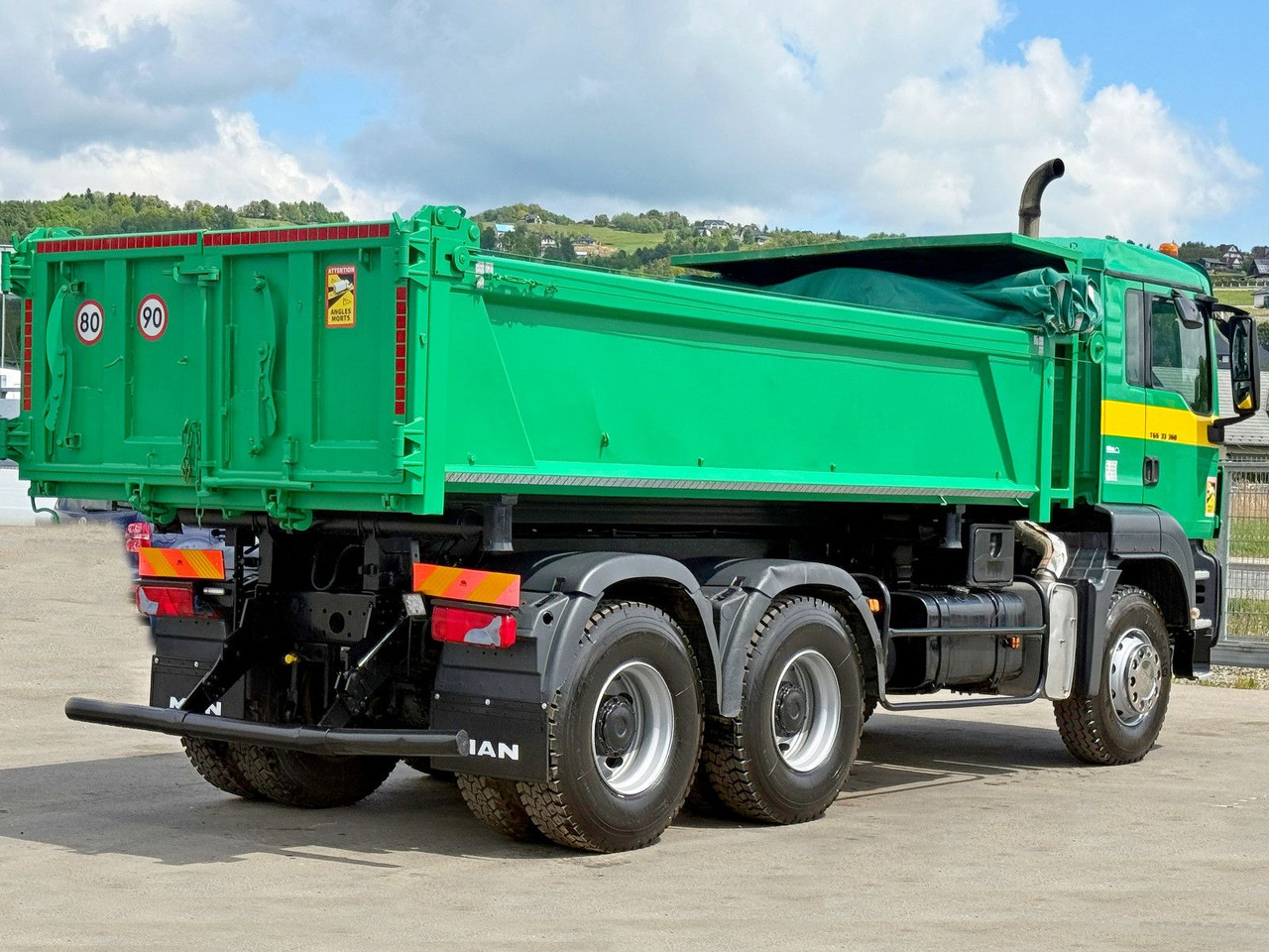 Tipper, Crane truck MAN TGS 33.360 * KIPPER 5,10 m / 6x4 * TOPZUSTAND: picture 7 Tipper, Crane truck MAN TGS 33.360 * KIPPER 5,10 m / 6x4 * TOPZUSTAND: picture 7