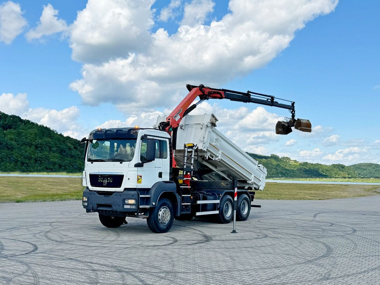MAN TGS 33.360 * PK 16001 - KB + FUNK * 6x4 - Crane truck: picture 2 MAN TGS 33.360 * PK 16001 - KB + FUNK * 6x4 - Crane truck: picture 2