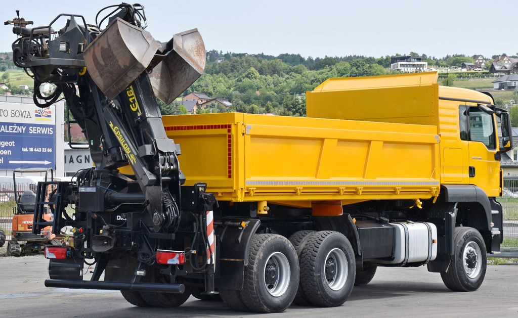Crane truck, Tipper MAN TGS 33.480*KIPPER 5,10m * EPSILON E165Z76* 6x6: picture 8