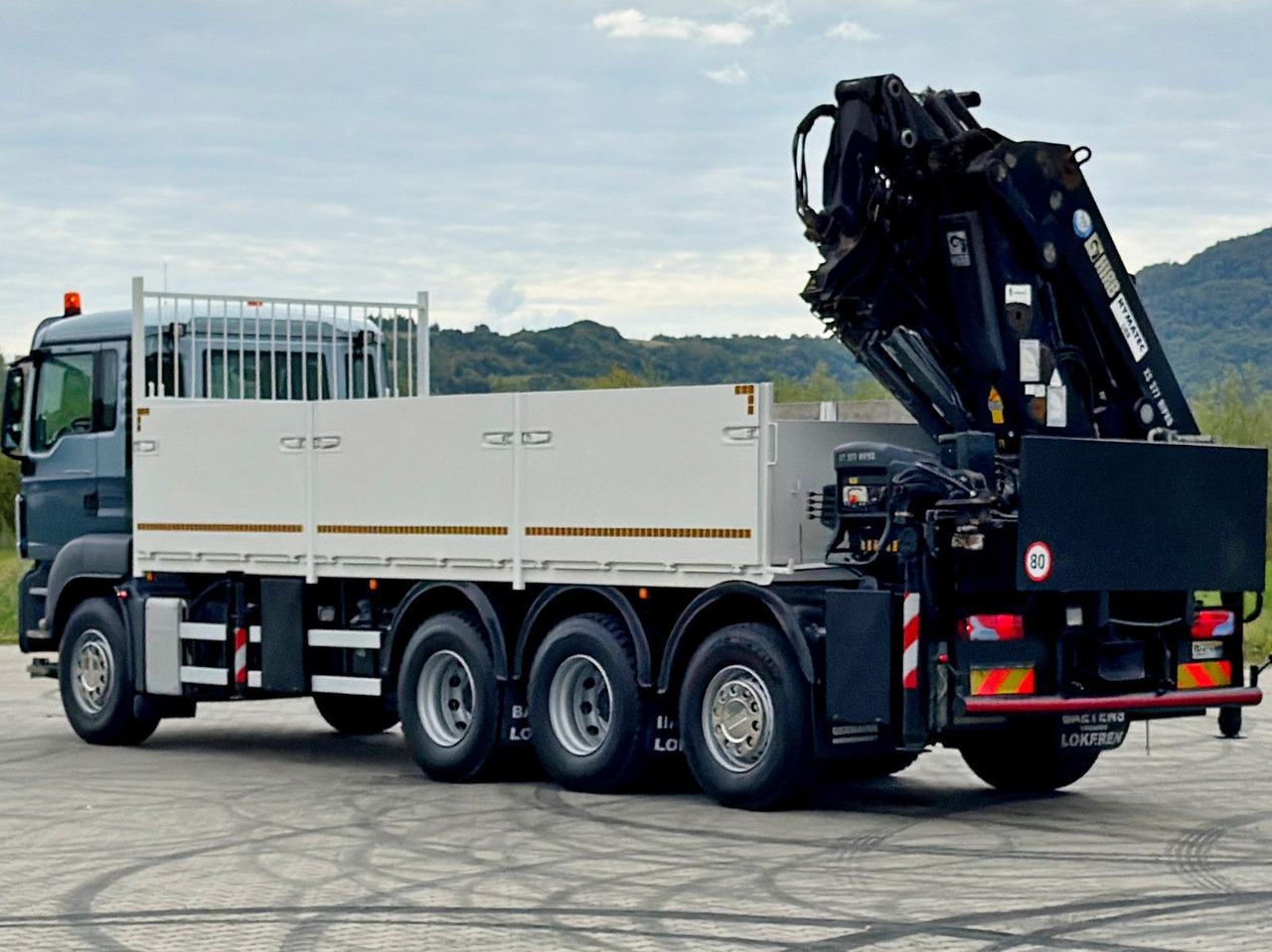 Crane truck MAN TGS 35.400*HIAB 377 E-5 HIPRO+JIB 70X-3FUNK /8x4: picture 6