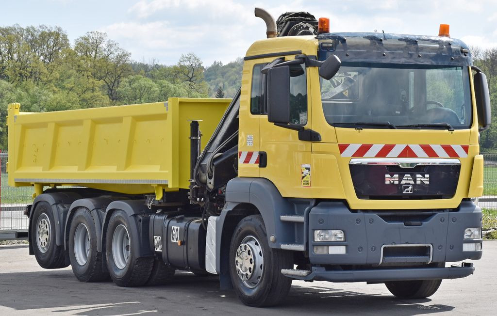 MAN TGS 35.440 * HIAB 122 B-3 DUO / 8x4 - Crane truck, Tipper: picture 4 MAN TGS 35.440 * HIAB 122 B-3 DUO / 8x4 - Crane truck, Tipper: picture 4
