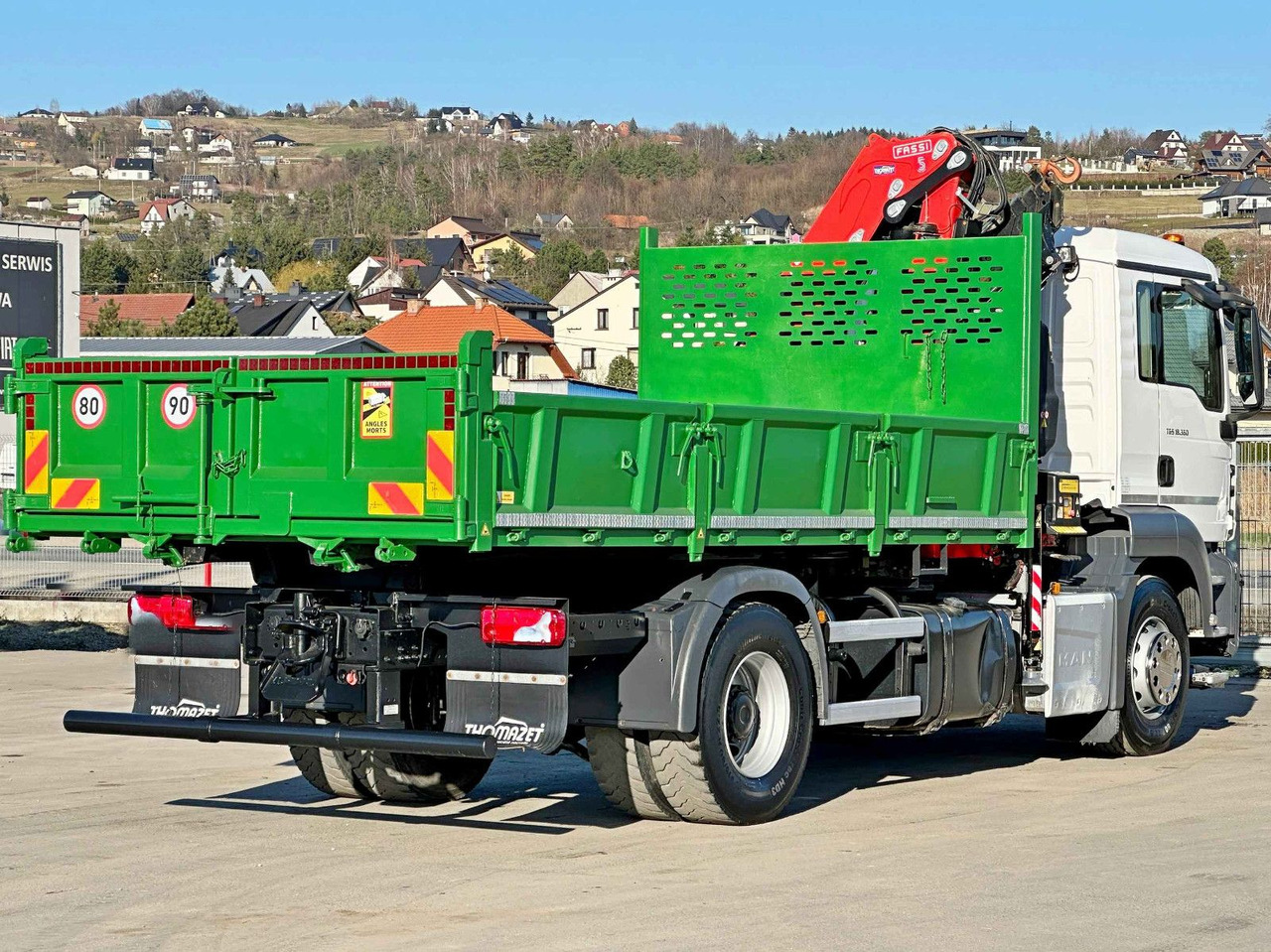 MAN TGS18.360 *FASSI F165A.C.24E + FUNK* TOPZUSTAND - Tipper, Crane truck: picture 5 MAN TGS18.360 *FASSI F165A.C.24E + FUNK* TOPZUSTAND - Tipper, Crane truck: picture 5