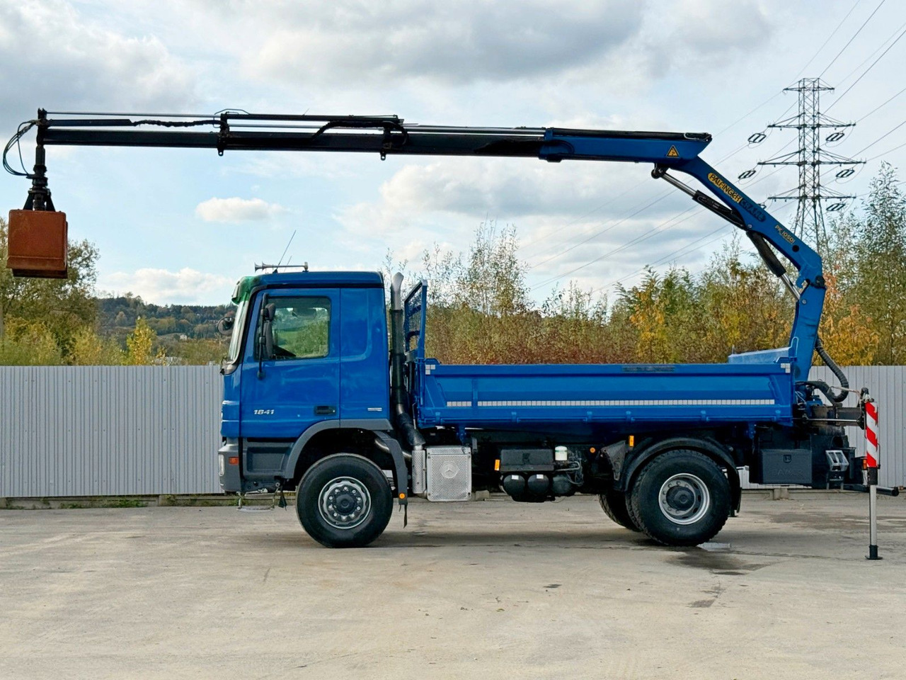 Mercedes-Benz ACTROS 1841 * PK 10501 + FUNK * TOP * 4x4 - Crane truck: picture 5 Mercedes-Benz ACTROS 1841 * PK 10501 + FUNK * TOP * 4x4 - Crane truck: picture 5