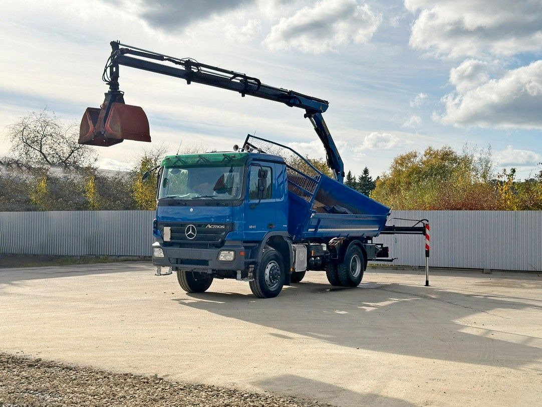 Mercedes-Benz ACTROS 1841 * PK 10501 + FUNK * TOP * 4x4 - Crane truck: picture 2 Mercedes-Benz ACTROS 1841 * PK 10501 + FUNK * TOP * 4x4 - Crane truck: picture 2