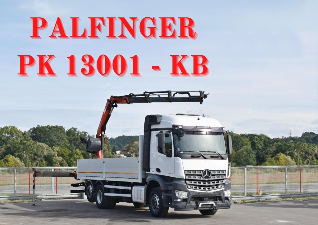 Mercedes-Benz AROCS 2542* PK 13001-K B* TOPZUSTAND - Crane truck, Dropside/ Flatbed truck: picture 1 Mercedes-Benz AROCS 2542* PK 13001-K B* TOPZUSTAND - Crane truck, Dropside/ Flatbed truck: picture 1