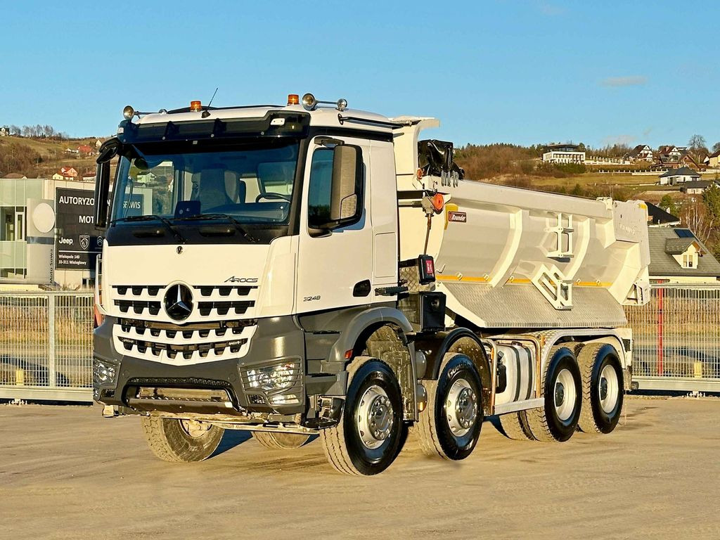 Mercedes-Benz AROCS 3248 * KIPPER * 8x4 * TOPZUSTAND - Tipper, Crane truck: picture 2 Mercedes-Benz AROCS 3248 * KIPPER * 8x4 * TOPZUSTAND - Tipper, Crane truck: picture 2