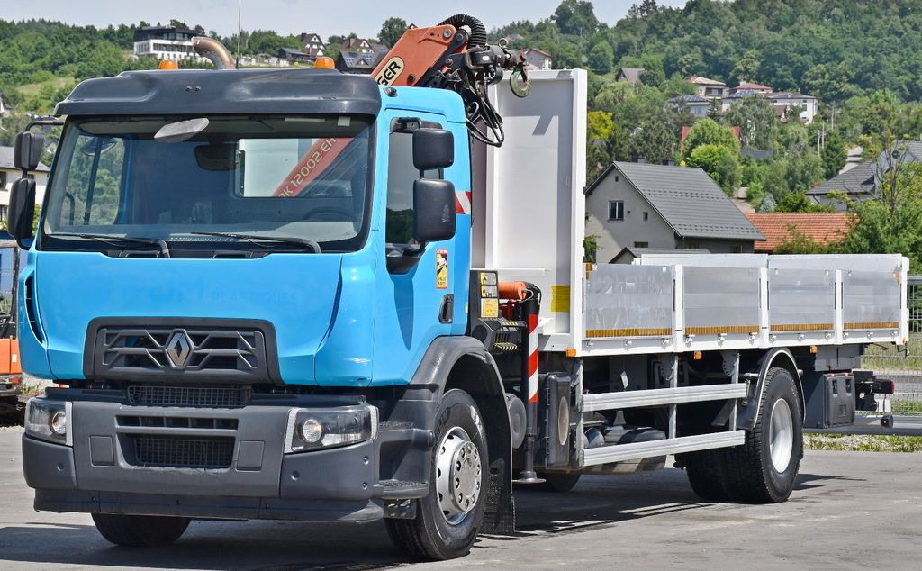 Renault C 320 * PK 12002 EH A + FUNK * TOPZUSTAND - Crane truck, Dropside/ Flatbed truck: picture 4 Renault C 320 * PK 12002 EH A + FUNK * TOPZUSTAND - Crane truck, Dropside/ Flatbed truck: picture 4