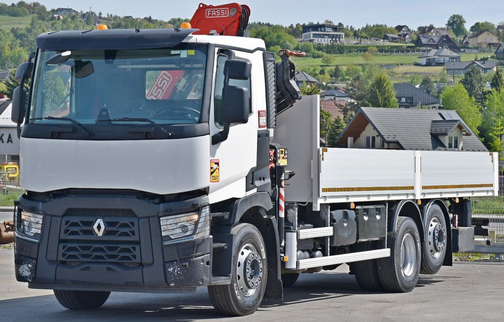 Renault C 380 * PRITSCHE 7,05 m* FASSI F 135C + FUNK - Crane truck: picture 4 Renault C 380 * PRITSCHE 7,05 m* FASSI F 135C + FUNK - Crane truck: picture 4