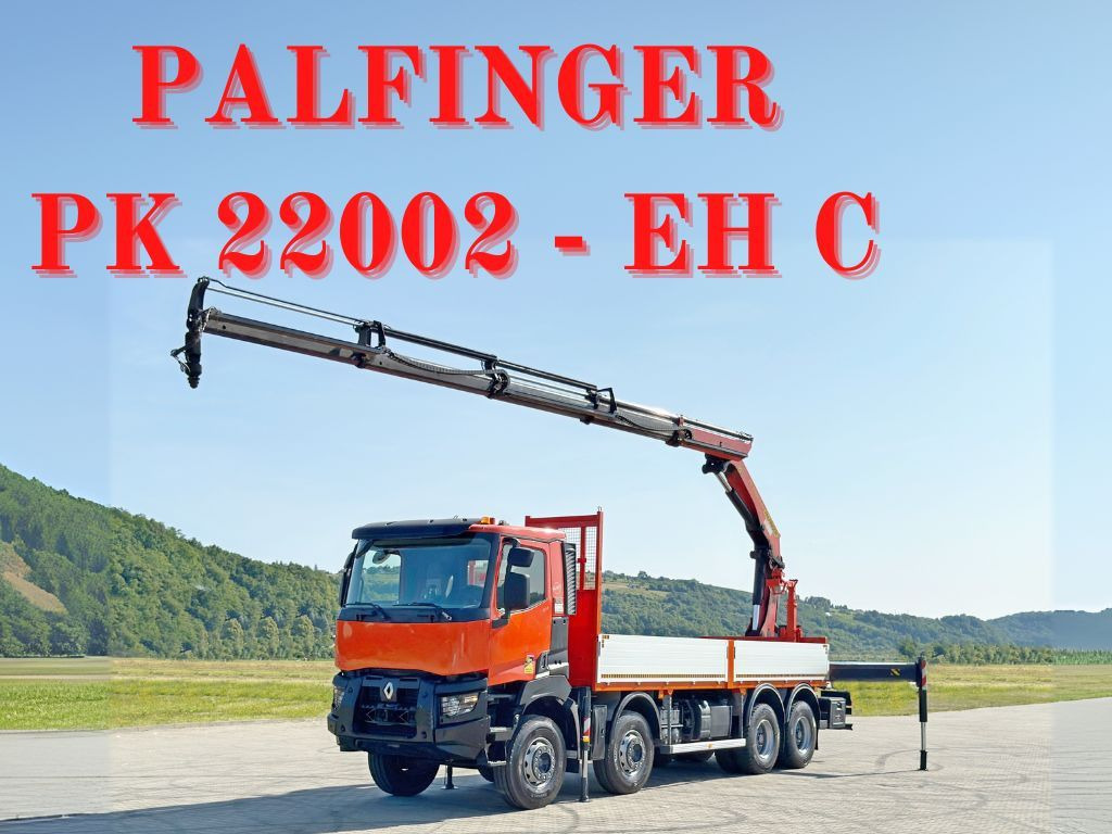 Renault K 430 * PK 22002 - EH C+ FUNK * 8x4 - Crane truck: picture 1 Renault K 430 * PK 22002 - EH C+ FUNK * 8x4 - Crane truck: picture 1