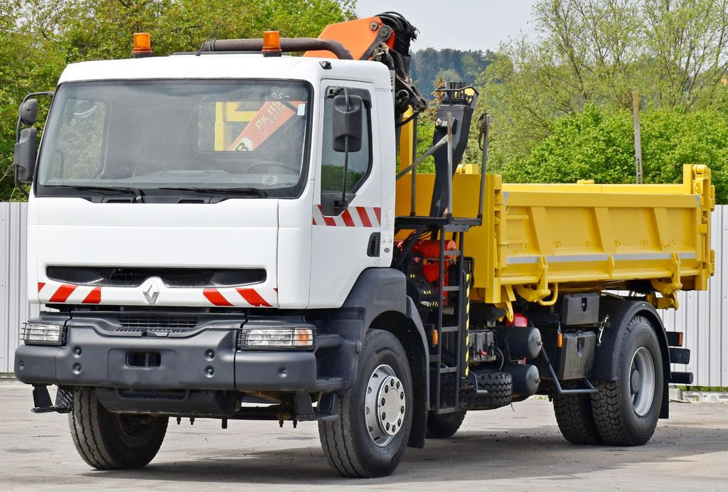 Renault KERAX 320* PK 11502 * TOPZUSTAND - Tipper, Crane truck: picture 5 Renault KERAX 320* PK 11502 * TOPZUSTAND - Tipper, Crane truck: picture 5