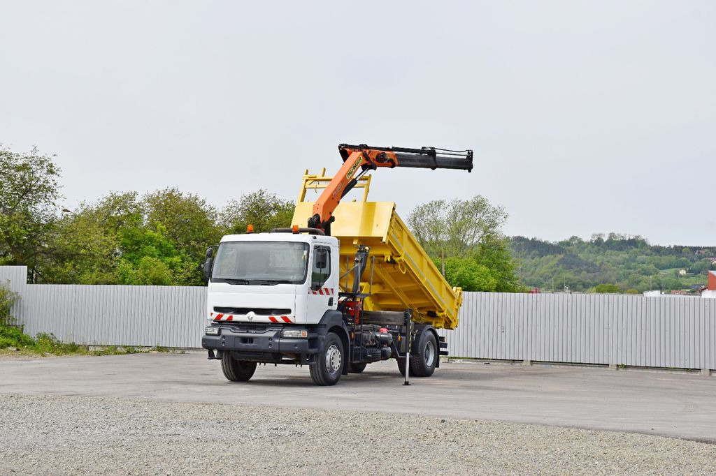 Renault KERAX 320* PK 11502 * TOPZUSTAND - Crane truck, Tipper: picture 2 Renault KERAX 320* PK 11502 * TOPZUSTAND - Crane truck, Tipper: picture 2
