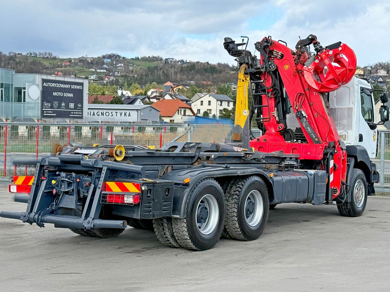 Renault KERAX 460 DXI * ABROLLKIPPER * EPSILON Q170Z69 - Hook lift truck, Crane truck: picture 3 Renault KERAX 460 DXI * ABROLLKIPPER * EPSILON Q170Z69 - Hook lift truck, Crane truck: picture 3