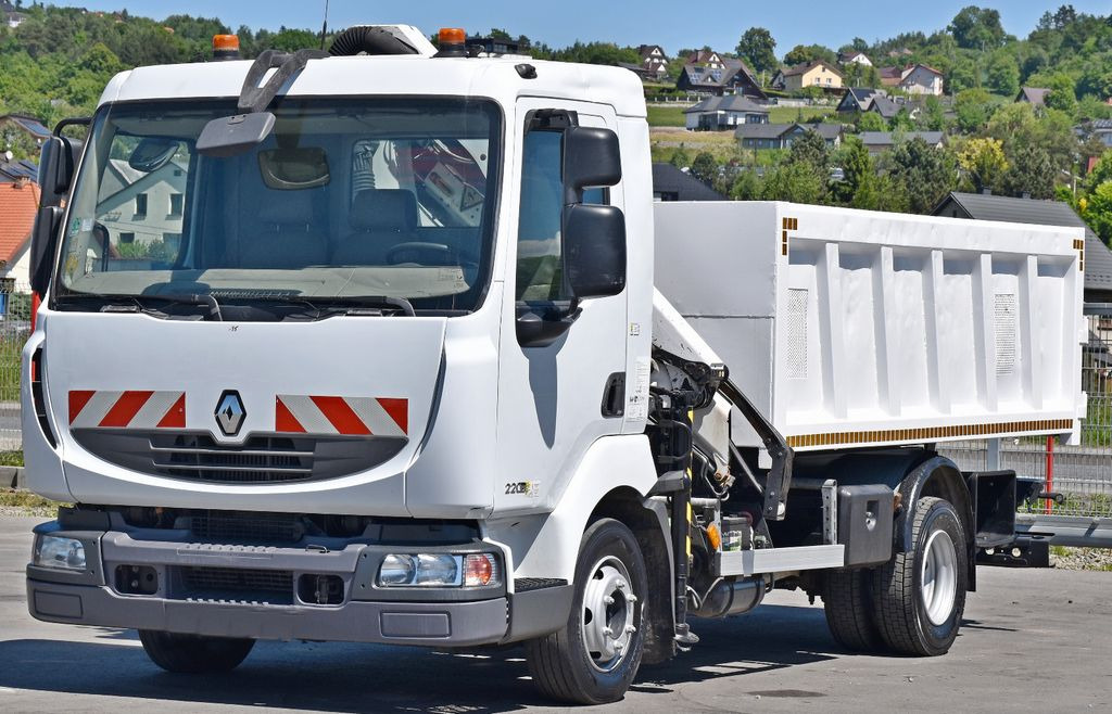 Renault MIDLUM 220 DXI *KIPPER 4,00m *PK 7001-EH A/FUNK - Crane truck, Tipper: picture 4 Renault MIDLUM 220 DXI *KIPPER 4,00m *PK 7001-EH A/FUNK - Crane truck, Tipper: picture 4