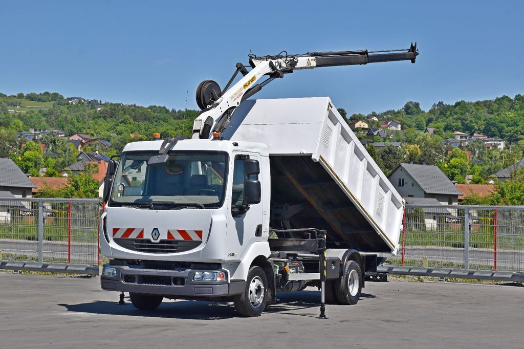 Renault MIDLUM 220 DXI *KIPPER 4,00m *PK 7001-EH A/FUNK - Crane truck, Tipper: picture 2 Renault MIDLUM 220 DXI *KIPPER 4,00m *PK 7001-EH A/FUNK - Crane truck, Tipper: picture 2
