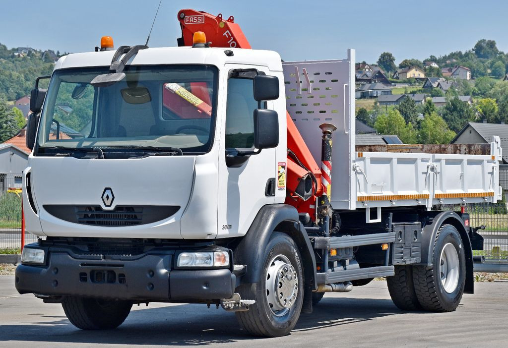 Renault MIDLUM 300 DXI * FASSI F105A.0.21 + PILOT* TOP - Crane truck, Tipper: picture 4 Renault MIDLUM 300 DXI * FASSI F105A.0.21 + PILOT* TOP - Crane truck, Tipper: picture 4