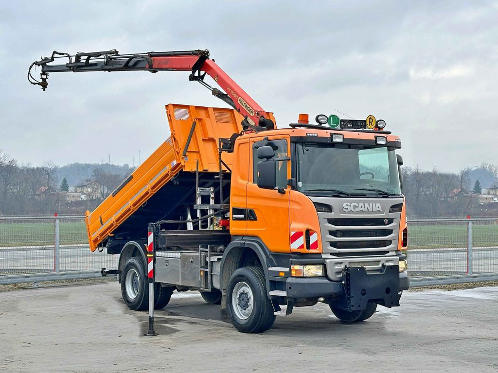 Scania G360 Kipper 4,10m *PK 11002 B + FUNK *4x4 - Tipper, Crane truck: picture 2 Scania G360 Kipper 4,10m *PK 11002 B + FUNK *4x4 - Tipper, Crane truck: picture 2