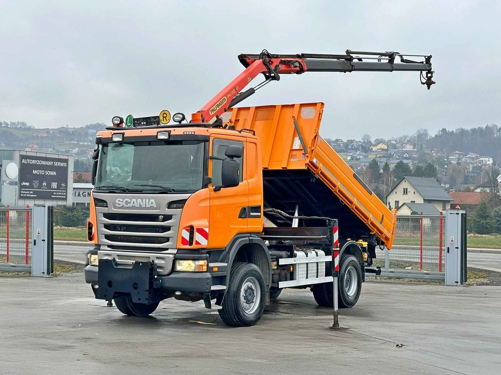 Scania G360 Kipper 4,10m *PK 11002 B + FUNK *4x4 - Tipper, Crane truck: picture 2 Scania G360 Kipper 4,10m *PK 11002 B + FUNK *4x4 - Tipper, Crane truck: picture 2