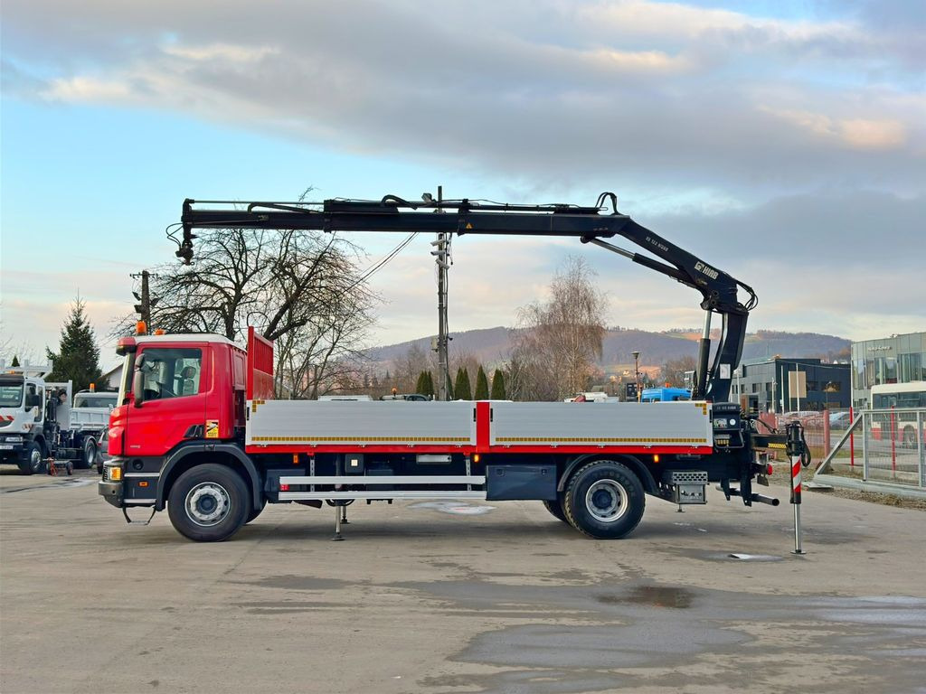 Scania P 280 * HIAB 122 E - 2 HIDUO + FUNK* TOPZUSTAND - Crane truck, Dropside/ Flatbed truck: picture 5 Scania P 280 * HIAB 122 E - 2 HIDUO + FUNK* TOPZUSTAND - Crane truck, Dropside/ Flatbed truck: picture 5
