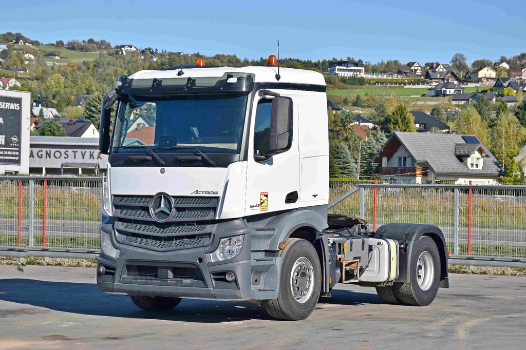 Mercedes-Benz ACTROS 1843 * Sattelzugmaschine * TOPZUSTAND - Tractor unit: picture 1 Mercedes-Benz ACTROS 1843 * Sattelzugmaschine * TOPZUSTAND - Tractor unit: picture 1