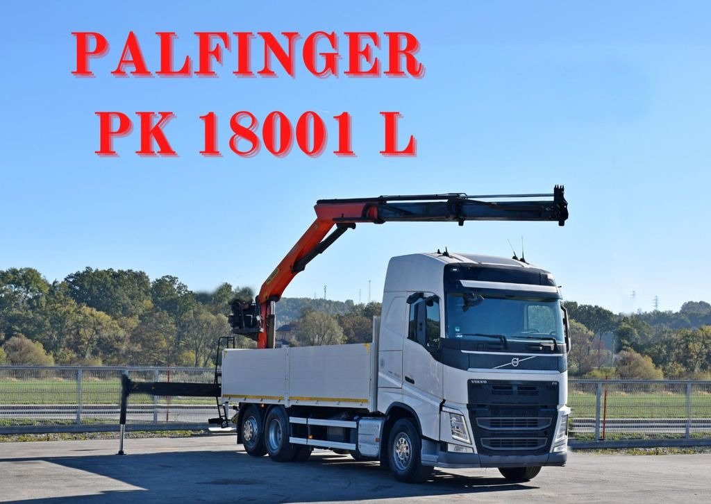 Volvo FH 420 Pritsche 6,60m * PK 18001 L* TOPZUSTAND - Crane truck, Dropside/ Flatbed truck: picture 1 Volvo FH 420 Pritsche 6,60m * PK 18001 L* TOPZUSTAND - Crane truck, Dropside/ Flatbed truck: picture 1