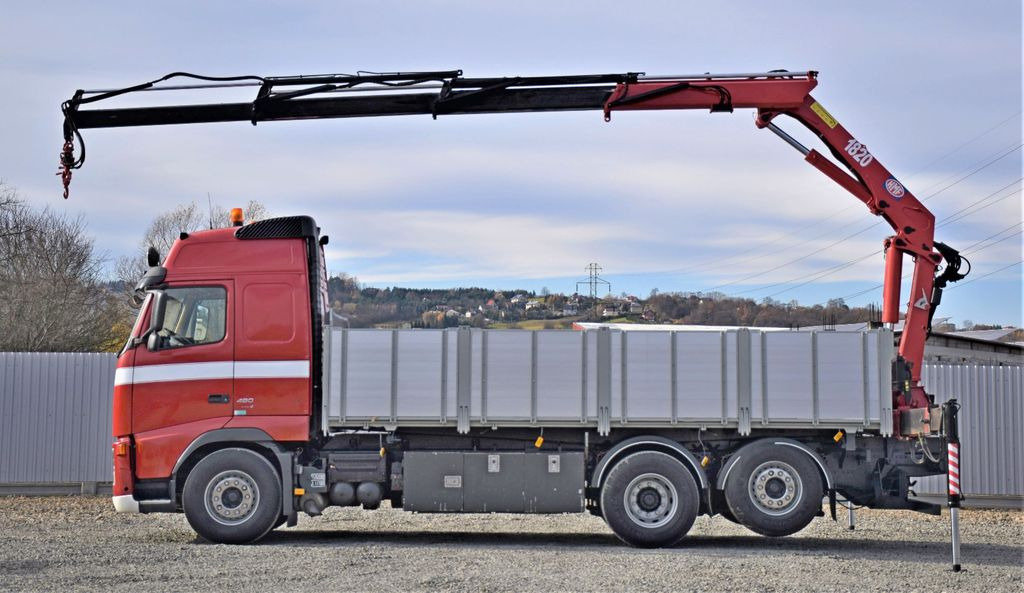 Volvo FH 480 Kipper 6,20m + HMF 1823 K3 + FUNK - Crane truck, Tipper: picture 5 Volvo FH 480 Kipper 6,20m + HMF 1823 K3 + FUNK - Crane truck, Tipper: picture 5