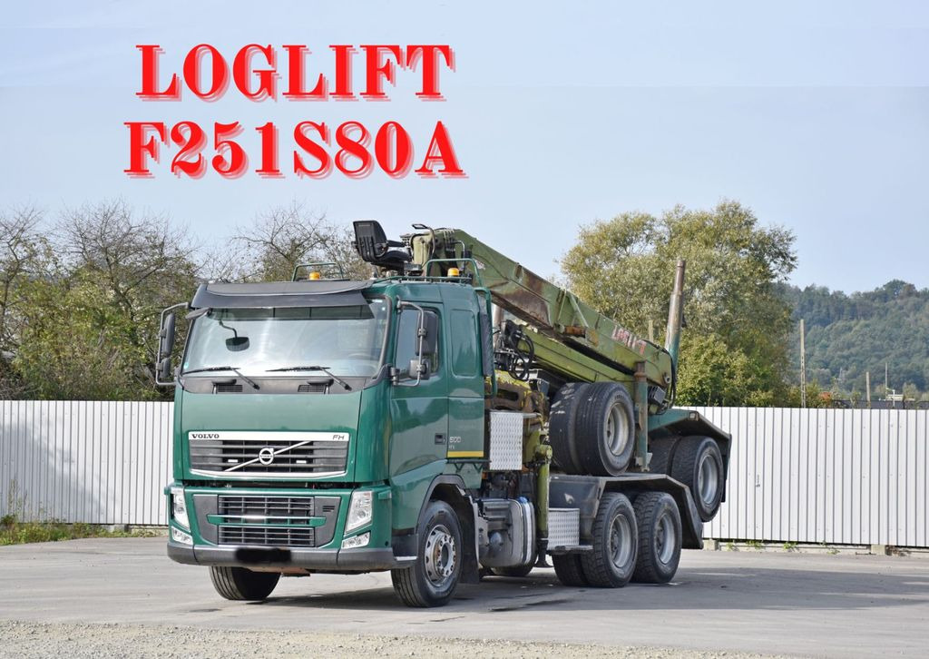 Volvo FH 500 * LOGLIFT F251 S80A + Anhänger /6x4 Volvo FH 500 * LOGLIFT F251 S80A + Anhänger /6x4 - Timber truck, Crane truck: picture 1 Volvo FH 500 * LOGLIFT F251 S80A + Anhänger /6x4 Volvo FH 500 * LOGLIFT F251 S80A + Anhänger /6x4 - Timber truck, Crane truck: picture 1