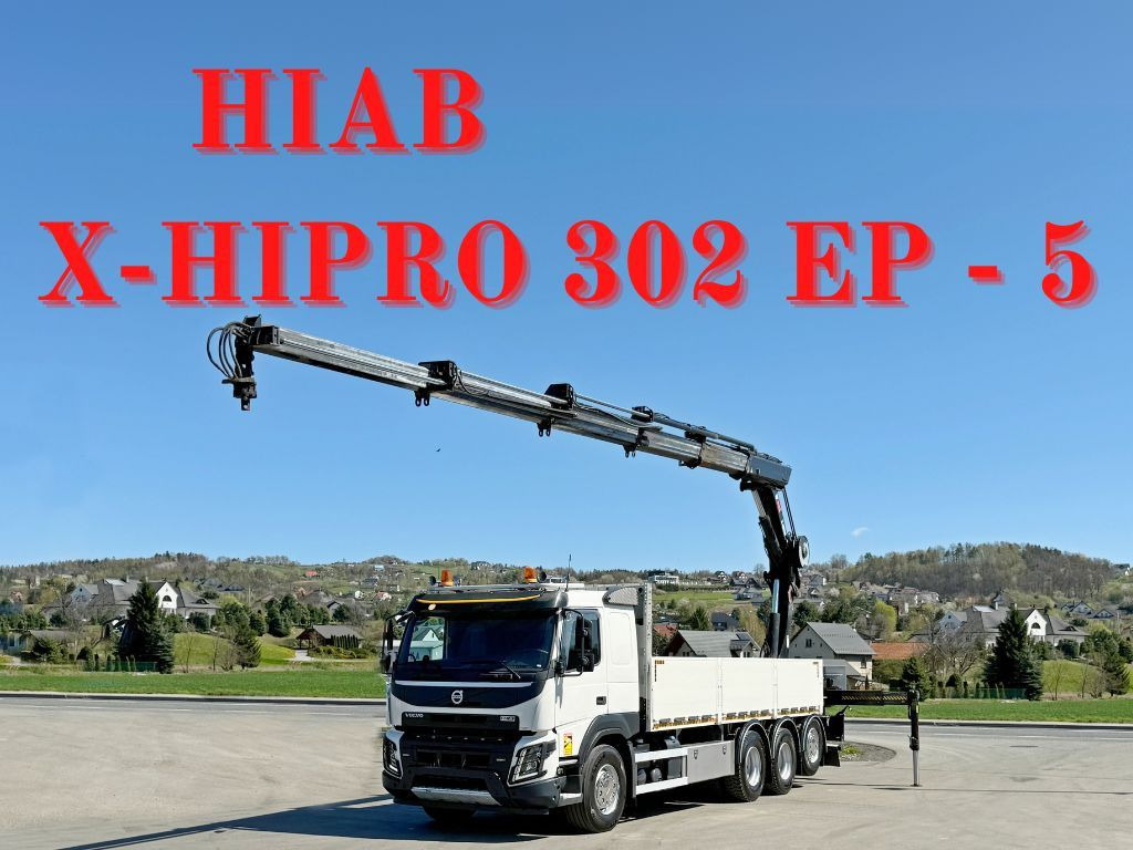 Volvo FMX 460 HIAB X - HIPRO 302 EP - 5 + FUNK/ 8x4 - Crane truck: picture 1 Volvo FMX 460 HIAB X - HIPRO 302 EP - 5 + FUNK/ 8x4 - Crane truck: picture 1